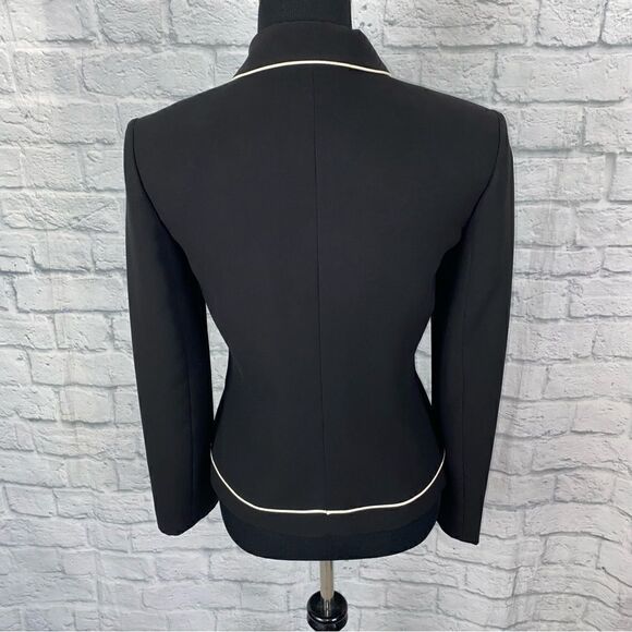 Casual corner pants dress suit black & white sz 4 - Picture 14 of 14